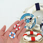 balacoo 10pcs Mini Life Ring - Micro Landscape Life Ring - Mini Buoy - Beach Nautical Decor - Dollhouse Furniture Ornament - Miniature Swim - Nautical Figurines - Wedding Table  Red