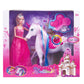 Bettina Magic Light Unicorn & Princess Doll, Unicorn Toys For Girls 3+, Unicorn Gifts For Christmas Birthday For Kids Aged 3 4 5 6 7 8