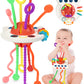 Yetonamr Baby Sensory Montessori Toys For 6-12-18 Months, Silicone Teething Toys, Toddler Easter Basket Stuffers Birthday Gift Travel Toy For 1 2 Year Old Boy Girl Infant 8 9 10 Months Old
