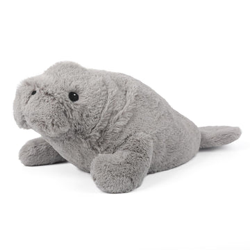 Cuckool Warmable Manatee Stuffed Animals, Microwavable Stuffed Animals Heating Pad For Cramps, Pain Stress Relief, Heatable & Co