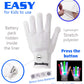LED Finger Gloves for Kids with 6 Flashing Light Modes for Dance Costume and Party Fun