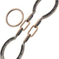 Magikon Traditional Brain Teaser, Classical Metal Horseshoe Puzzle (Bronze, Normal)