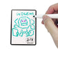 Futhark Dry Erase Mtg Tokens Set Of 60 Cards - Reversible Reusable Double-Sided Universal Tokens Proxy Card For Magic: The Gathe
