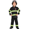 Firefighter Costume Set - Medium (8-10) - Includes Jacket, Helmet, & Pants - Perfect For Halloween & Dress-Up Fun