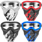 Pokonboy 4 Pack Tactical Mask For Kids, Safety Goggles Compatible With Nerf Rival, Apollo, Zeus, Khaos, Atlas, & Artemis Blasters Age 8+ Years Old
