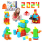 40Pcs Magnetic Blocks For Toddler Toys, Large Magnetic Cubes Building Blocks Classroom Must Haves, Stem Preschool Montessori Sensory Magnet Toys For 3 4 5 6 Year Old Boys And Girls