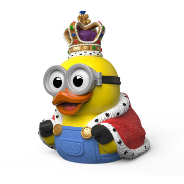 Tubbz First Edition Minions King Bob Collectible Vinyl Rubber Duck Figure - Official Universal Despicable Me 4 Minions Merchandise - Kids Tv, Movies & Video Games