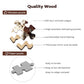 Jigsaw Puzzles 1000 Pieces for Adults - Three Cats Reflection - Wooden Puzzle - Unique Suitable for Teenagers and Adults (75x50c