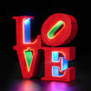 Brickbling Led Light Compatible With Lego Art Love Sculpture, Creative Lighting Kit Compatible With Lego 31214 - Gift Ideas For