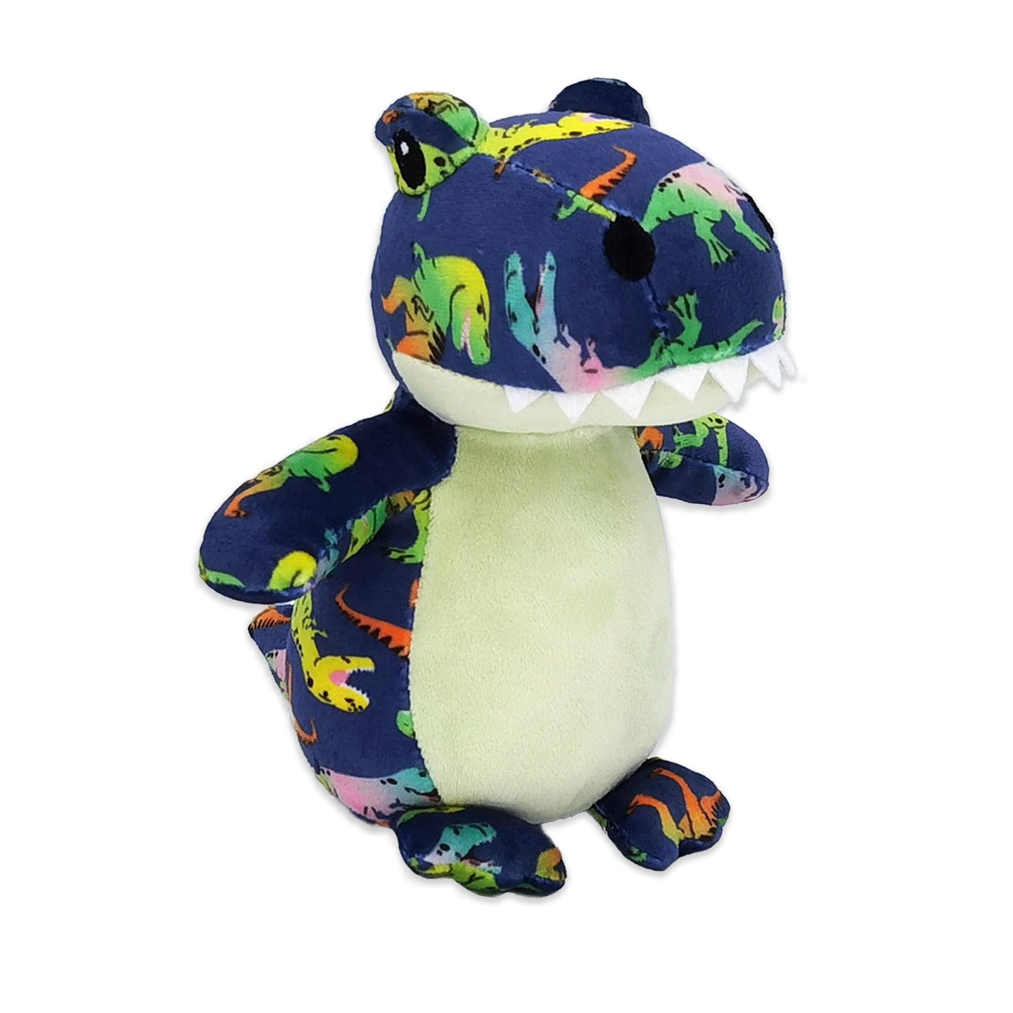 PLUSHOLOGY Squishy T-Rex Stuffed Animal; Ultra Soft and Cuddly Plush Toy for Kids 3 Years Old to mature-themeds; Child-Safe Embroidered Eyes adds a Unique Aesthetic; (6 Tall)