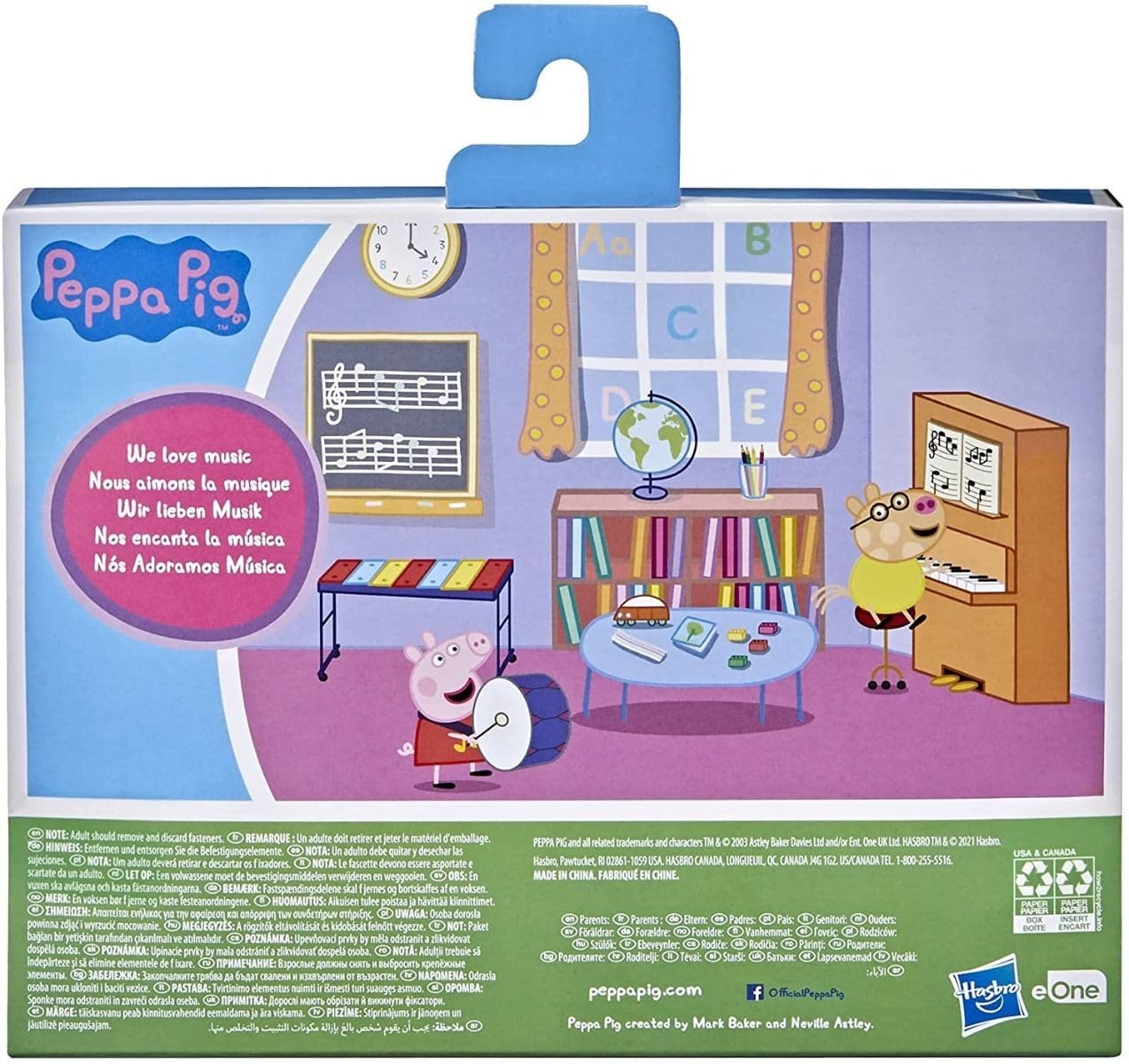 Peppa Pig Peppa'S Adventures Peppa'S Making Music Fun Preschool Toy, With 2 Figures And 3 Accessories, Ages 3 And Up
