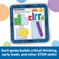 Learning Resources MathLink Cubes Puzzle Challenge - Medium Multicolor Plastic Model LER9336
