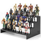 Sixpoints 3.75 Inch Action Figure Display Shelf With Peg,4 Tier Toy Collectibles Organizer, Compatible With 1/18 Scale Vintage S