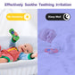 Hooku 2 Pack Silicone Teethers For Babies 0-6 Months, Teething Toys For Babies 6-12 Months, Baby Remote Control Toy, Infant Toys