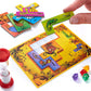 Thames & Kosmos Ubongo Junior Board Game - Family Friendly, Cardboard, Model 697396, Great for Kids, Highly Re-Playable