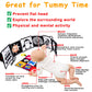 4 Pcs Black And White High Contrast Baby Toys 0-3-6 Months Newborn Essential Montessori Toys For Babies Crinkle Sensory Book For Brain Development Tummy Time Mirror Infant Carseat Rattle 9 Month Gift