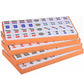 Gustaria Chinese Mahjong Set, Mahjong Game Set With 146 Numbered Large Tiles (1.5', Green), Mahjongg Tiles Set With Brown Carrying Case (Mah Jongg, Majiang)