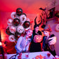 50Pcs Scary Halloween Balloons,12 Inch Bloody Balloons,Horror Balloons With Blood Handprint,Scary Halloween Decorations For Zomb