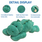 Hronsa Weighted Dinosaur Plush Toy, 11.8in Green Stuffed Animal for Kids & Adults, Soft Plush Material, Model Hronsa023