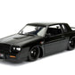 Jada Toys 1:24 Scale Die-Cast Model - '87 Buick Grand National, Glossy Black, Model 99539