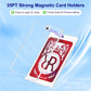 Magnetic Card Holder  35pt One Touch Card Protectors Hard Plastic  Clear Card Sleeves Display Case for for Trading Game  Baseball Sports Cards (10 Pack)