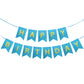 Clabby Happy Birthday Banner Shiny Happy Birthday Sign Happy Birthday Bunting With Shiny Letters For Birthday Party Decoration S
