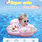 Relaxing Baby - Swimming Ring With Adjustable Seat Pocket,Baby Swimming Pool Floats,Removable Floating Ball,New Upgrade Baby Swim Ring For Ages 6-36 Months Infant Toddler