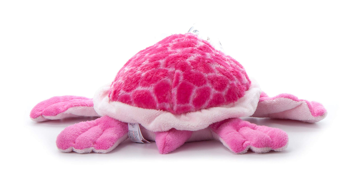 The Petting Zoo, Lash'Z Pink Sea Turtle Stuffed Animal, Gifts For Girls, Plush Toy 12 Inches
