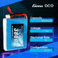 Gens ace 3800mAh 7.4V 2S1P TX Lipo Battery Pack with JST-SYP Plug for The QX7