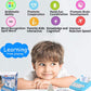 Learning Educational Toys 2 In 1 Matching Letter And Number Games For Boys And Girls Sight Words Recognition Flash Cards Kindergarten Teaching Tools Preschool Learning Materials For Kids Ages 3-7