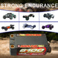 Gens ace Redline Drag racing Series 130C 6100mAh 7.4V 2S2P HardCase Shorty Lipo Battery