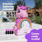Move2Play Unicorn Bubble Blower - Bubble Machine Toy for Kids, Ages 2-5, Plastic, Perfect Christmas Gift