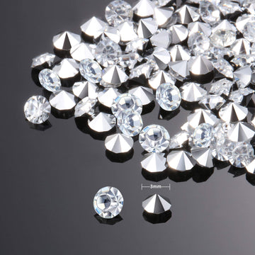 Bememo 10000 Clear Wedding Diamonds Table Scatter Confetti Crystals Diamonds Acrylic Gems for Table Centerpiece Masquerade Weddi