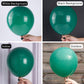 Partywoo Forest Green Balloons, 142 Pcs Boho Green Balloons Different Sizes Pack Of 18 Inch 12 Inch 10 Inch 5 Inch Dark Green Balloons For Balloon Garland Balloon Arch As Party Decorations, Green-F14