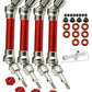 Rcarmumb CVD Drive Shaft Axles Upgrades for 1/10 Granite Senton 3s Blx&Mega550,Vortek 3s Blx,Big Rock v2,4Pcs Front Rear Harden 
