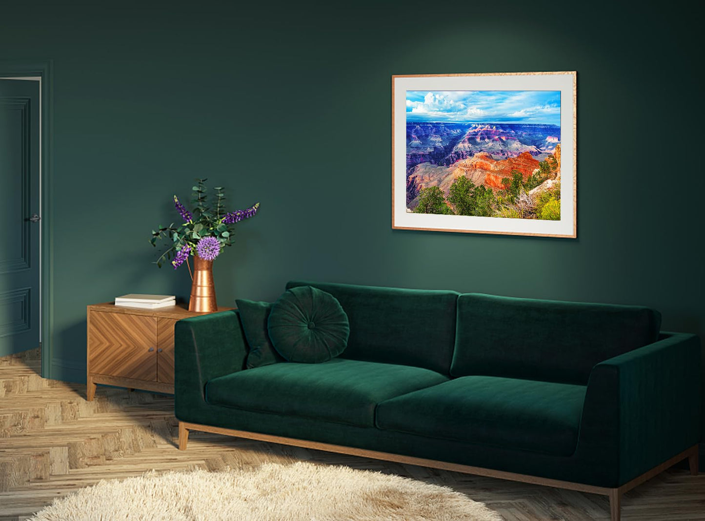 Wishdiam Jigsaw Puzzles For Adults,2 Pack 1000 Pieces Puzzles,Barn And Grand Teton National Park In Wyoming & Morning Light At Grand Canyon Arizona Usa, A Scenic Birthday Gift For Mom And Girl Friend