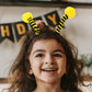 NUOBESTY 8pcs Bee Tentacle Headbands Bee Antenna Headwears Honey Bee Headpieces for Children Costume Cosplay Dress Party Props