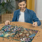 Ravensburger 1000 Pieces Puzzle - In The Fairy Land, Cardboard, Yellow, Model 12000786, Fantasy Puzzle for Ages 14+