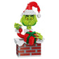 Brickcraft Grinch Building Set, 504 PCS Christmas Toy Kit, Movable Arms, 3"x11"x7", Multicolored, Holiday Collectible Model for Ages 8+