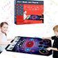 Sunlin 2-In-1 Music Jam Mat, Music Learning Toy For Boys Girls 3-6, Drum Set + Piano Mat, Toddler Birthday Gift 3 4 5 6 Years, Record & Playback, Built-In Songs, 8 Instrument Sounds, Volume Control