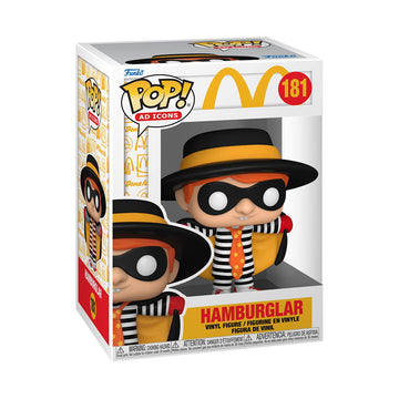 Funko Pop! Ad Icons: Mcdonalds - Hamburglar - Mcdonald'S - Collectable Vinyl Figure - Gift Idea - Official Merchandise - For Kids & Adults - Ad Icons Fans - Model Figure For Collectors