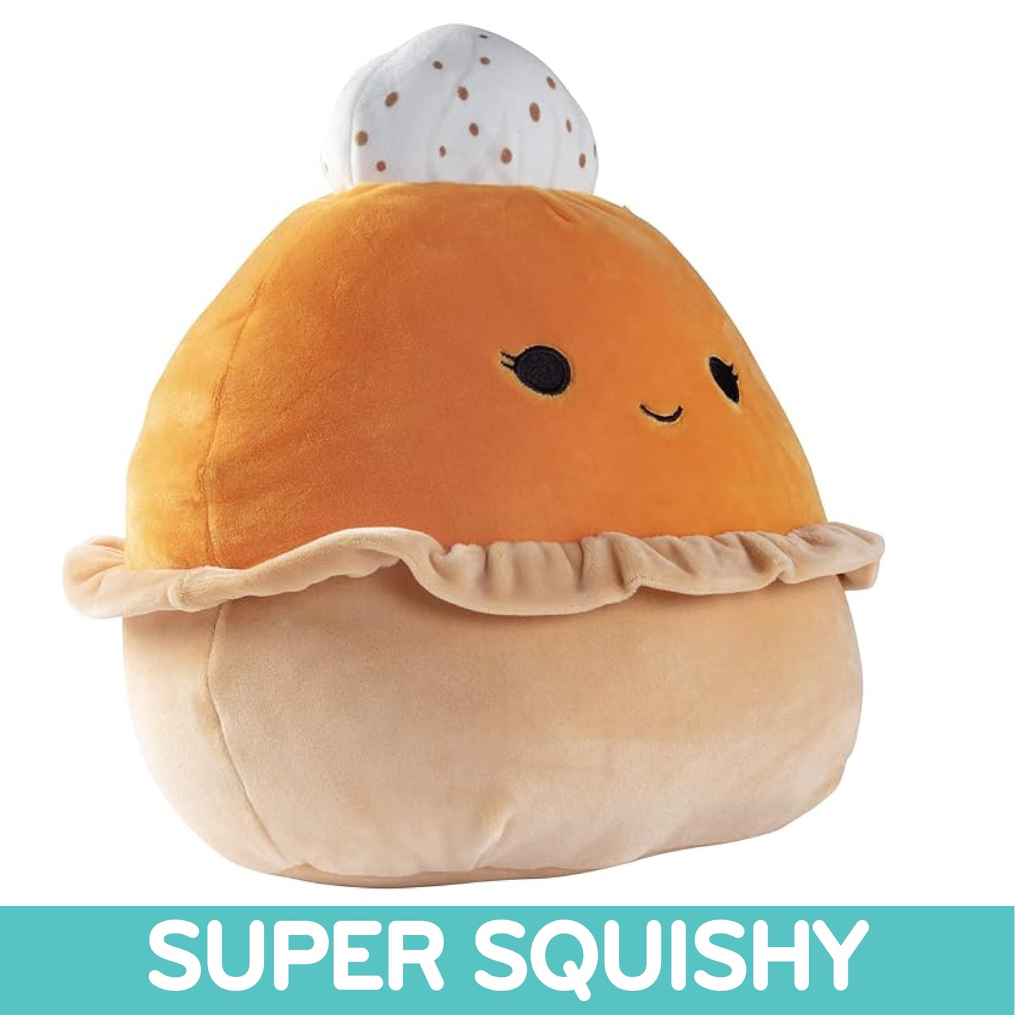 Squishmallows Original 10-Inch Torize The Easter Holiday Pie - Official Jazwares Plush - Collectible Soft & Squishy Dessert Food Stuffed Animal Toy - Gift For Kids, Girls & Boys
