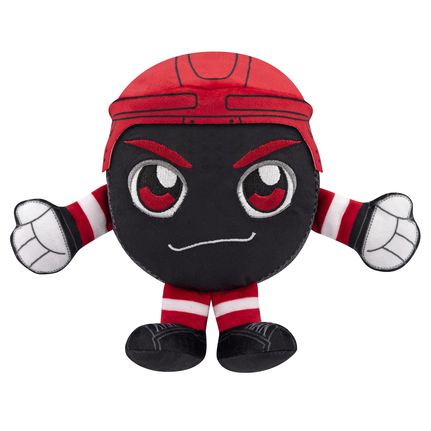 Bleacher Creatures Detroit Red Wings 8'' Kuricha Hockey Puck Sitting Plushies- Soft Chibi Inspired Plush