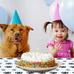 Tatuo 2 Pieces Puppy Paw Print Plastic Tablecloth Disposable Table Cover Puppy Themed Birthday Party Decorations for Dog Party S