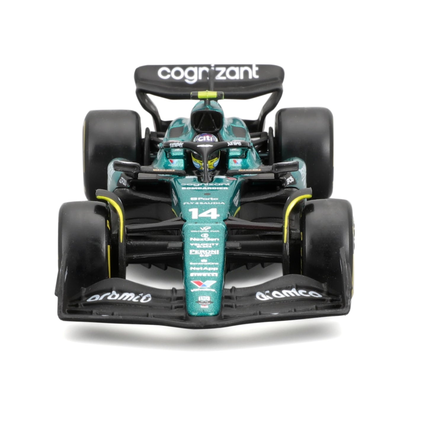 Bburago 1:43 Race Aston Martin Amr23 (2023) W/Driver