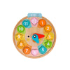 Petit Collage Wooden Learning Clock - Multi-Language, Counting & Colors - Model PTC678