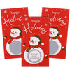 Outus 50 Pieces Christmas Scratch Off Cards Stickers Christmas Hawaii Party Games Vouchers Festive Raffle Tickets Holiday Busine