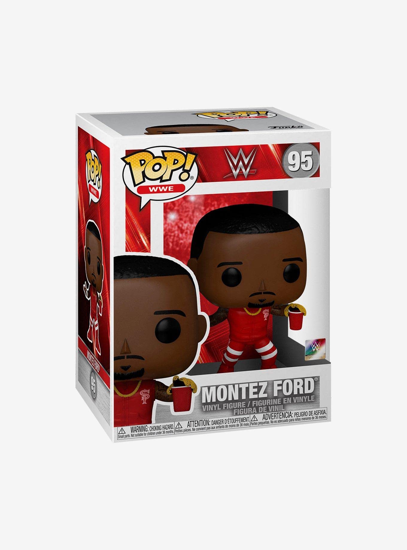 Funko Pop Pop! Wwe: Street Profits - Montez Ford, Multicolor