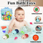 Bath Toys Kids Age 1-3 - Foam Bath Letters And Numbers Abc Alphabet Learning Toys Bathtub Toys Toddlers 2-4 Water Pool Shower Tu