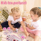 Pretend Play Tea Set for Little Girls, Gift for Age 3 4 5 6 Year Old, Toddler Toys Tea Party Set for Girls, Lajeje 19 PCS Tea Pa